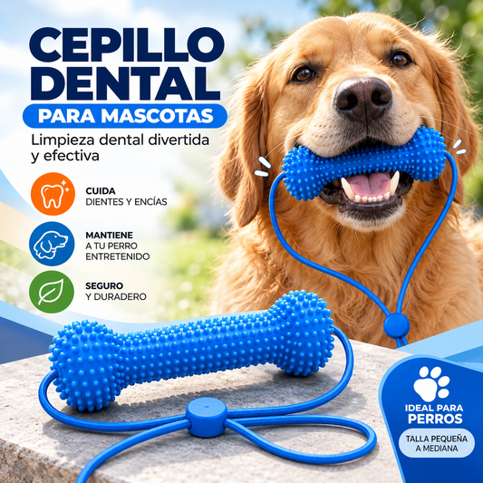 Accesorio Dental de Doble Acción para Perros 🐶🦷