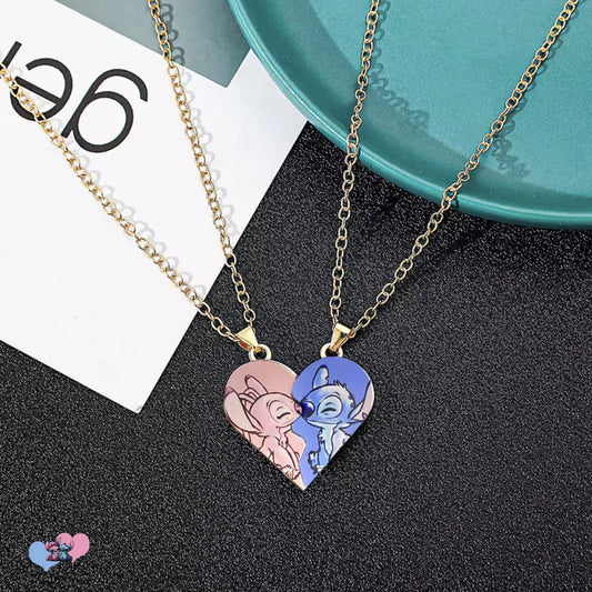 Colgante Stitch Love™ Dos mitades, un solo corazón