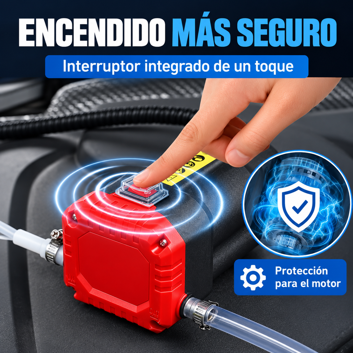 Bomba Extractora Eléctrica de Aceite y Diésel 12V (60W) ⚡🚗