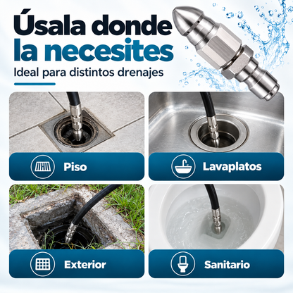 Boquilla de Chorro de Alta Presión (PAGA 1 LLEVA 2) 💦