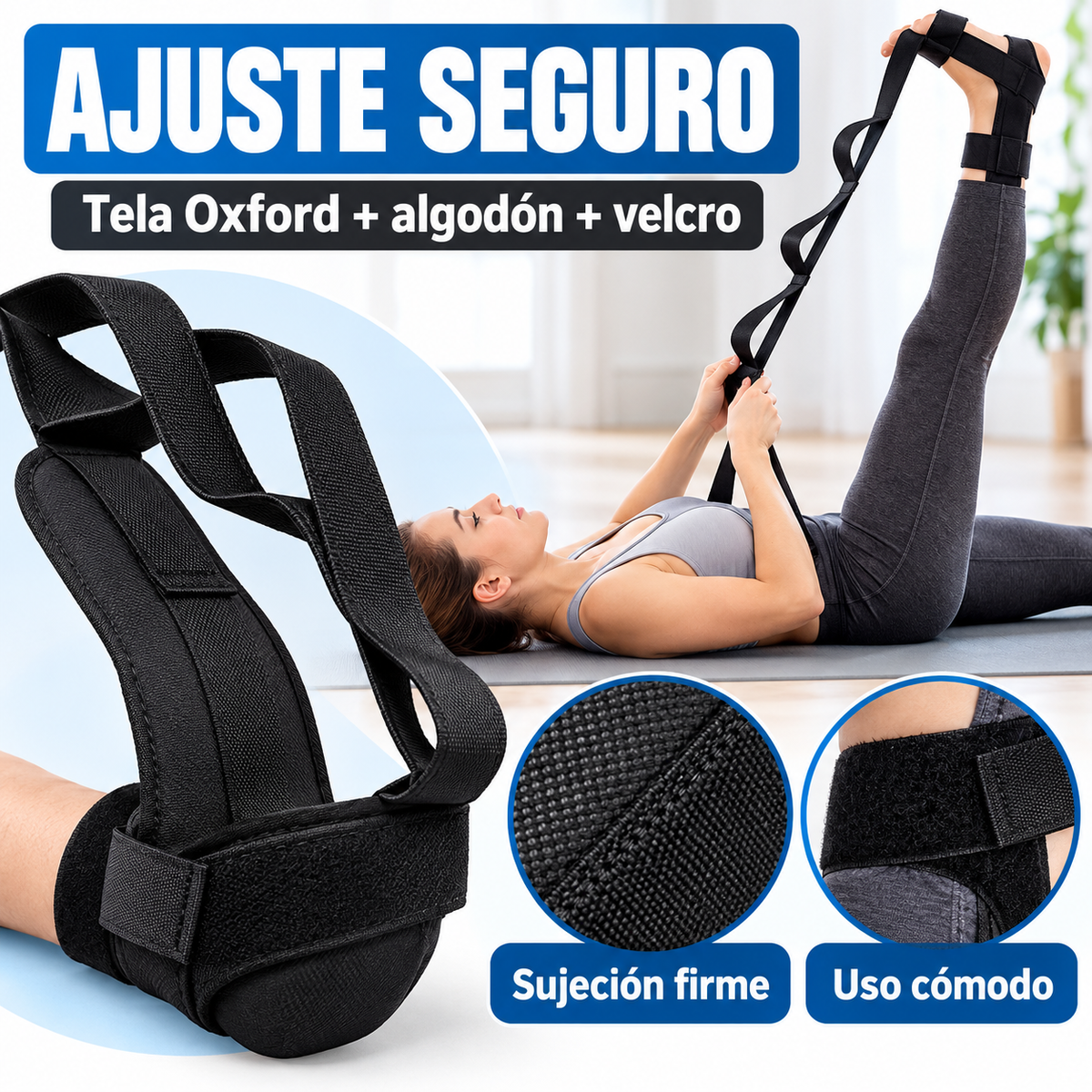 Correa de Tensión Segmentada para Tobillo y Pie🧘‍♀️🦶