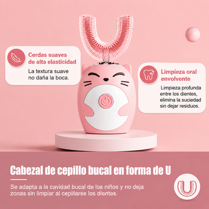 Cepillo Dental Eléctrico Infantil en U 360°🦷🪥