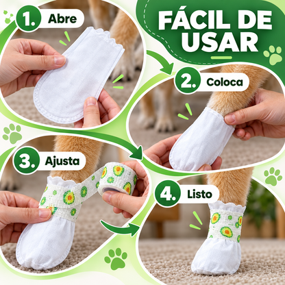 Cubrepatas Desechables Impermeables para Mascotas Pack x20 🐕🐾
