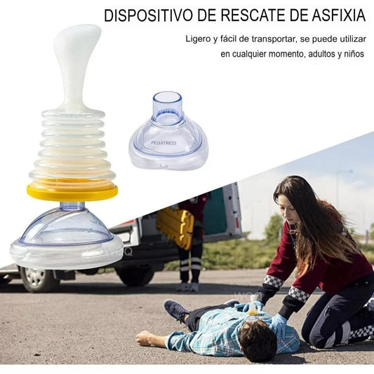 SafeBreath™ Dispositivo de rescate de asfixia