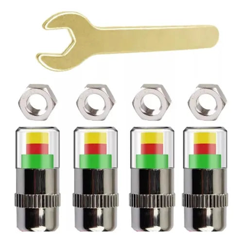 FullTire Duo Pack – 8 Válvulas + Tuercas + Llaves