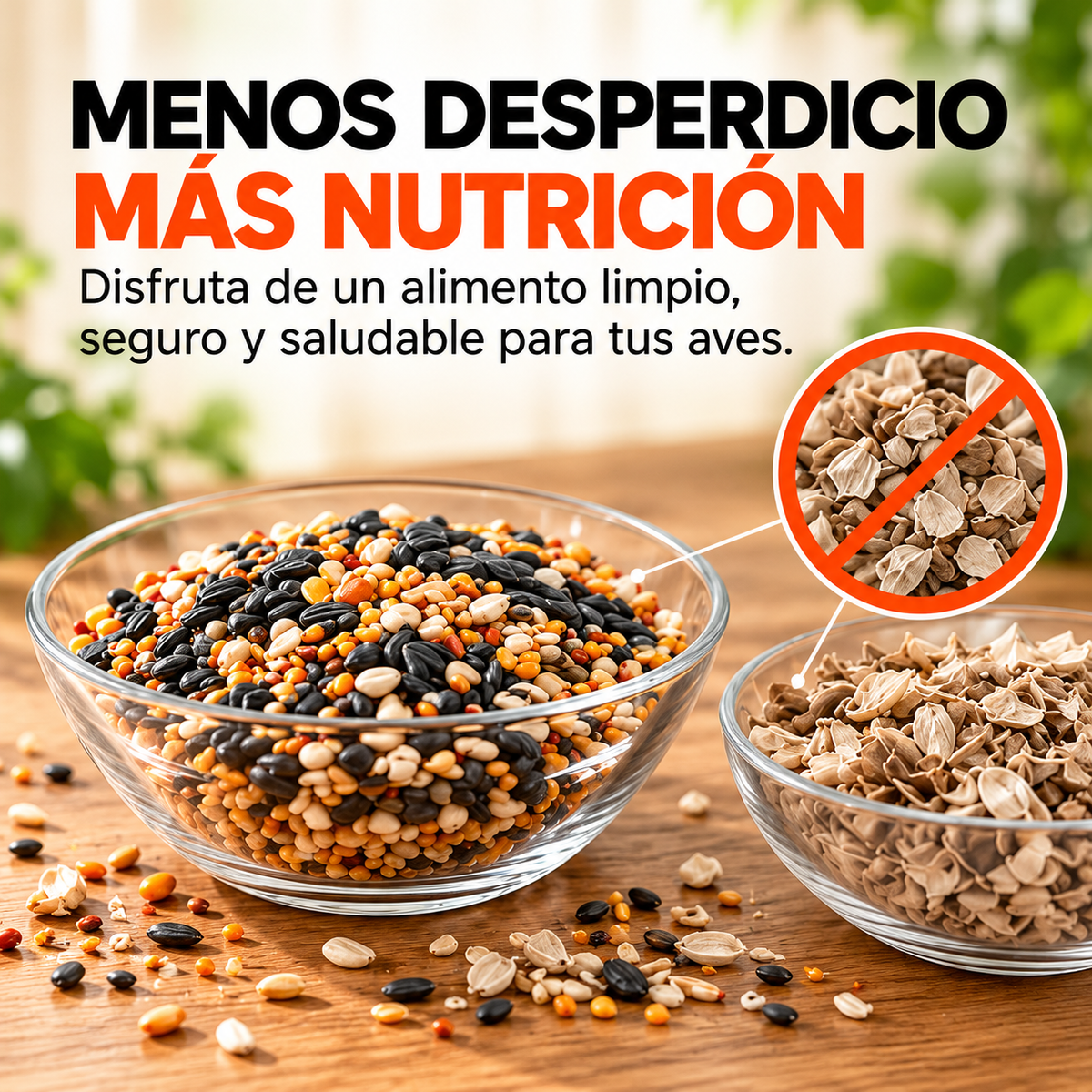 Descascarilladora y Limpiadora Automática de Semillas para Aves🦜🌾