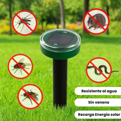 SolarGuard™ Repelente Solar Ultrasónico