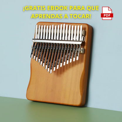 Kalimba 17 teclas con App Musical🎶Relajación y música en tus manos (gratis eBook)