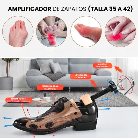 👞 Amplificador de Zapatos Profesional (Talla 35 a 42)