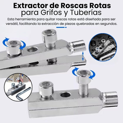 🛠️ Extractor de Roscas Rotas para Grifos y Tuberías
