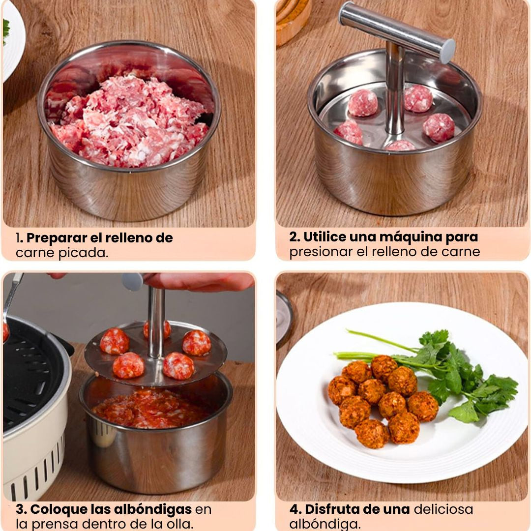 MeatballMaster™: EL SET PROFESIONAL PARA ALBÓNDIGAS PERFECTAS EN SEGUNDOS🍝🍽️