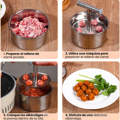 MeatballMaster™: EL SET PROFESIONAL PARA ALBÓNDIGAS PERFECTAS EN SEGUNDOS🍝🍽️