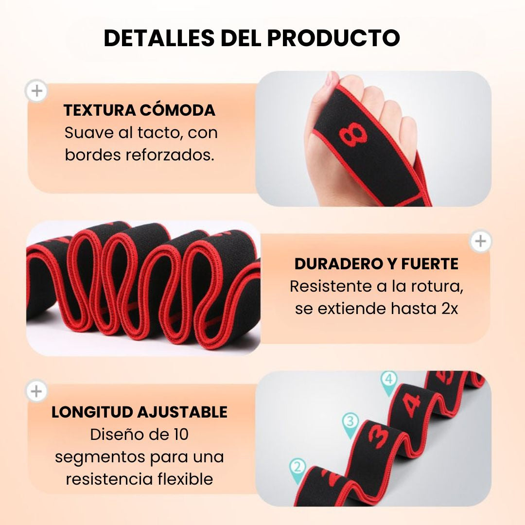Pro-Stretch™: LA BANDA MULTIFUNCIONAL QUE LLEVA TU FLEXIBILIDAD AL SIGUIENTE NIVEL Paga 1 Lleva 2