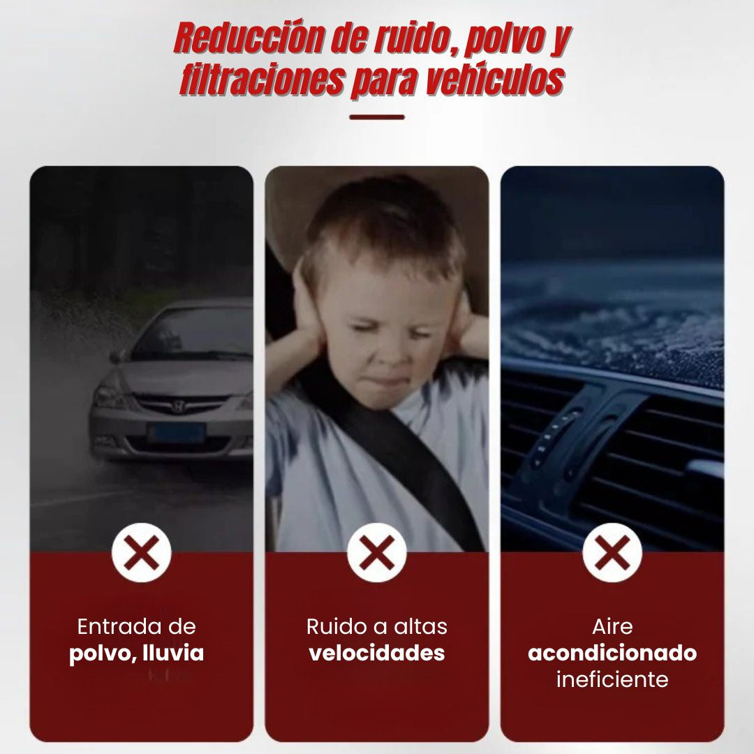 Cinta de Sellado Acústico: Reducción de ruido, polvo y filtraciones para vehículos🚍