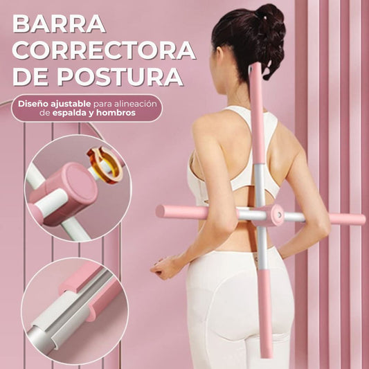⭐BARRA CORRECTORA DE POSTURA: Diseño ajustable para alineación de espalda y hombros