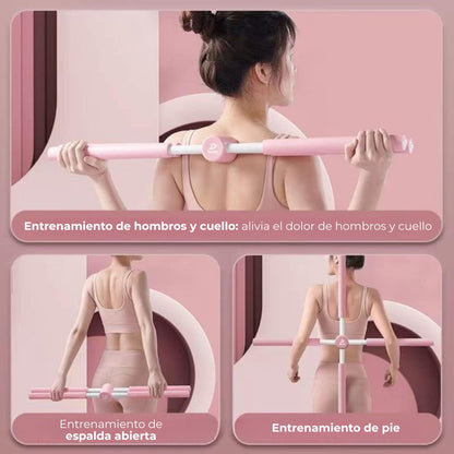 ⭐BARRA CORRECTORA DE POSTURA: Diseño ajustable para alineación de espalda y hombros