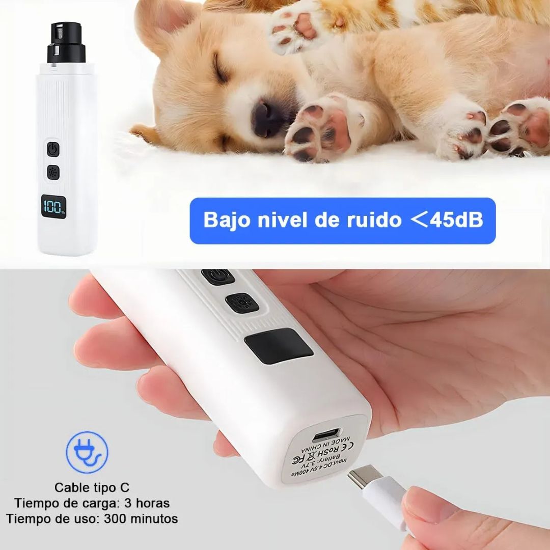 💅🏻CORTAÚÑAS LED PROFESIONAL: Luz de alta precisión para un corte seguro y sin dolor