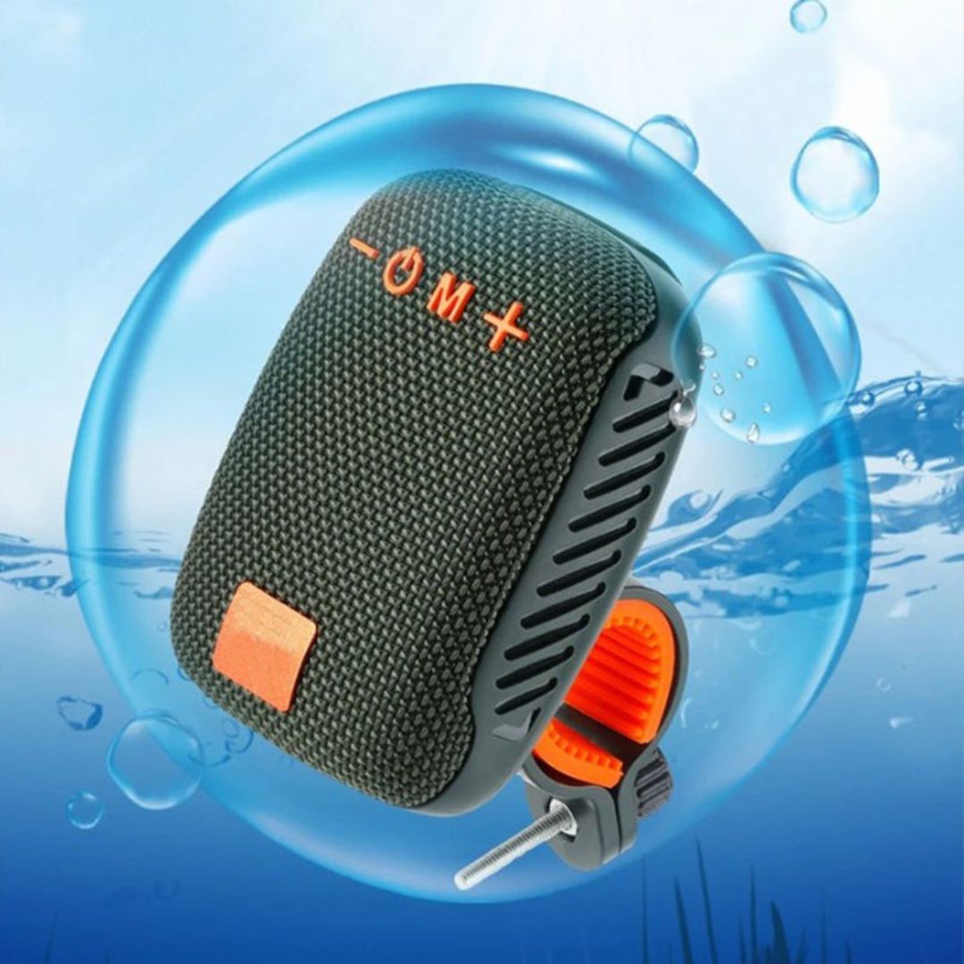🔊ALTAVOZ BLUETOOTH PARA EXTERIORES: Diseño robusto para ciclismo y motocicletas