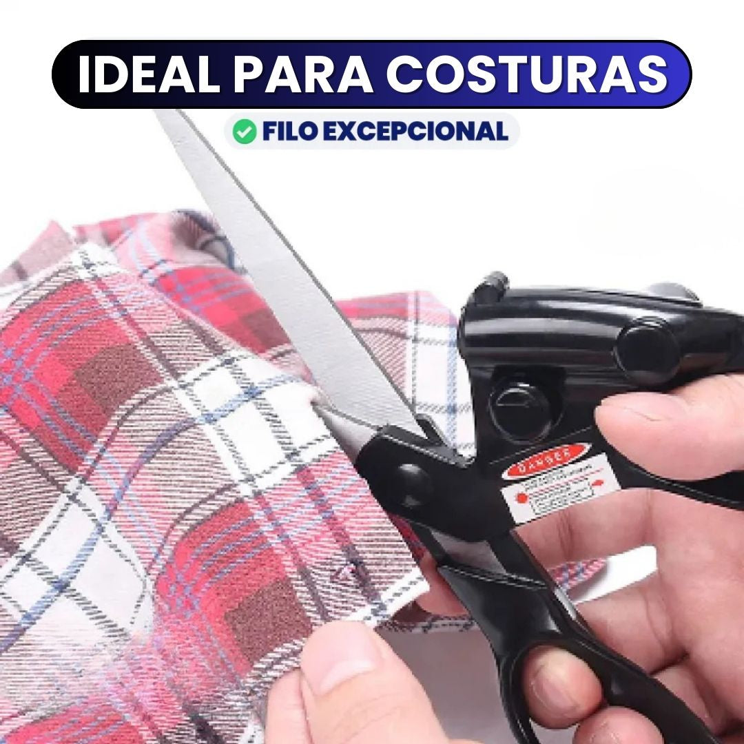 TIJERAS MULTIFUNCIONALES + guía láser para corte preciso✂️