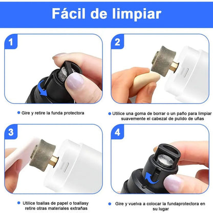 💅🏻CORTAÚÑAS LED PROFESIONAL: Luz de alta precisión para un corte seguro y sin dolor