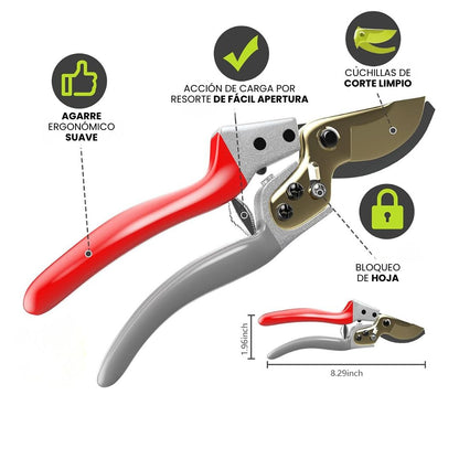 ✂️TIJERAS PARA PEZUÑAS PROFESIONAL: Máxima fuerza de corte para ganado y equinos