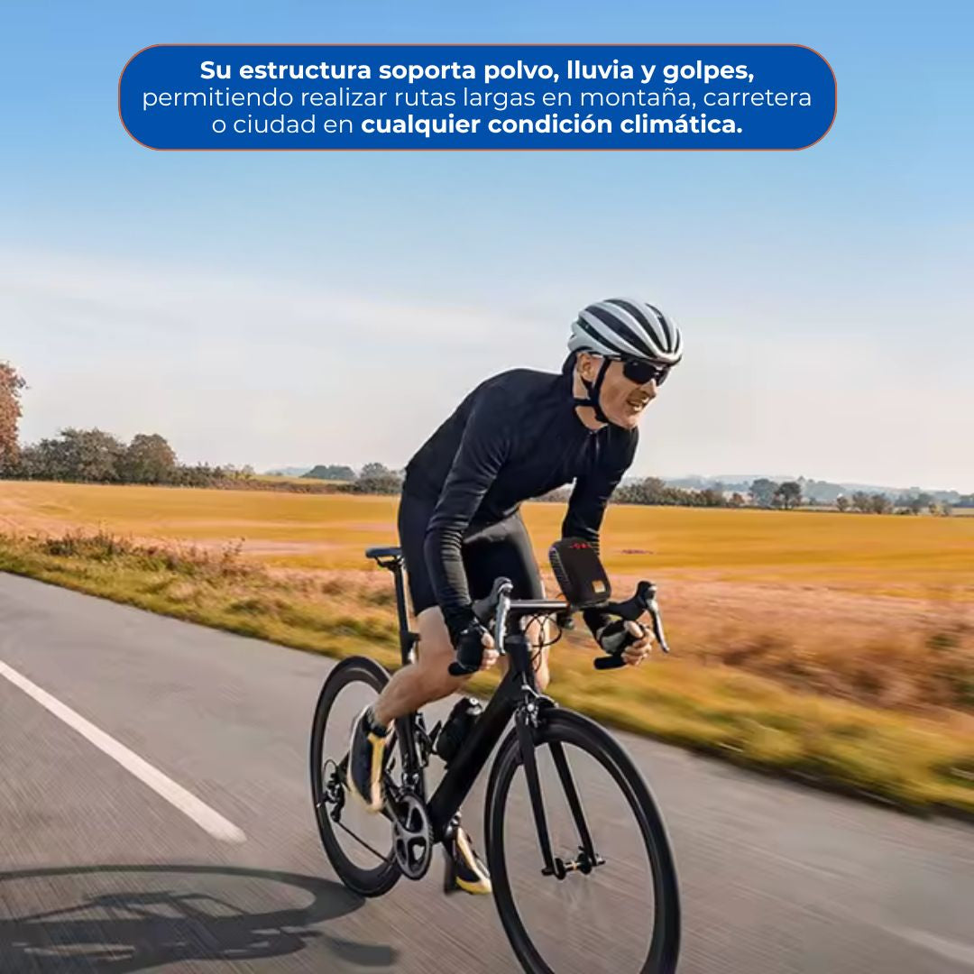 🔊ALTAVOZ BLUETOOTH PARA EXTERIORES: Diseño robusto para ciclismo y motocicletas