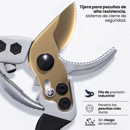 ✂️TIJERAS PARA PEZUÑAS PROFESIONAL: Máxima fuerza de corte para ganado y equinos