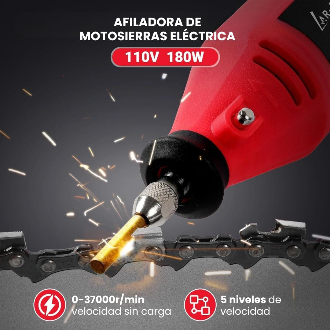 ⭐COMBO AMOLADORA Y CUCHILLA PROFESIONAL + potencia de cobre puro para cortes y afilado perfecto