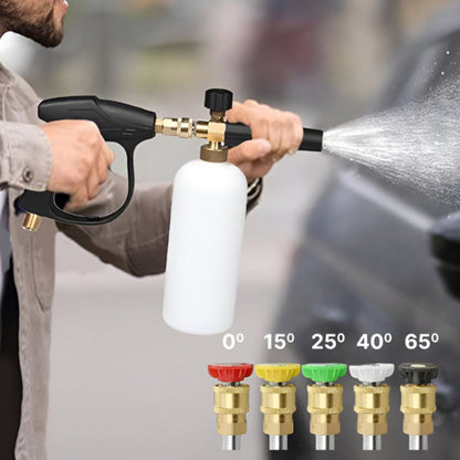 🔫💧PISTOLA DE ESPUMA Y AGUA: limpieza profunda, rápida y sin rayones