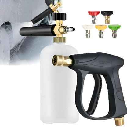 🔫💧PISTOLA DE ESPUMA Y AGUA: limpieza profunda, rápida y sin rayones