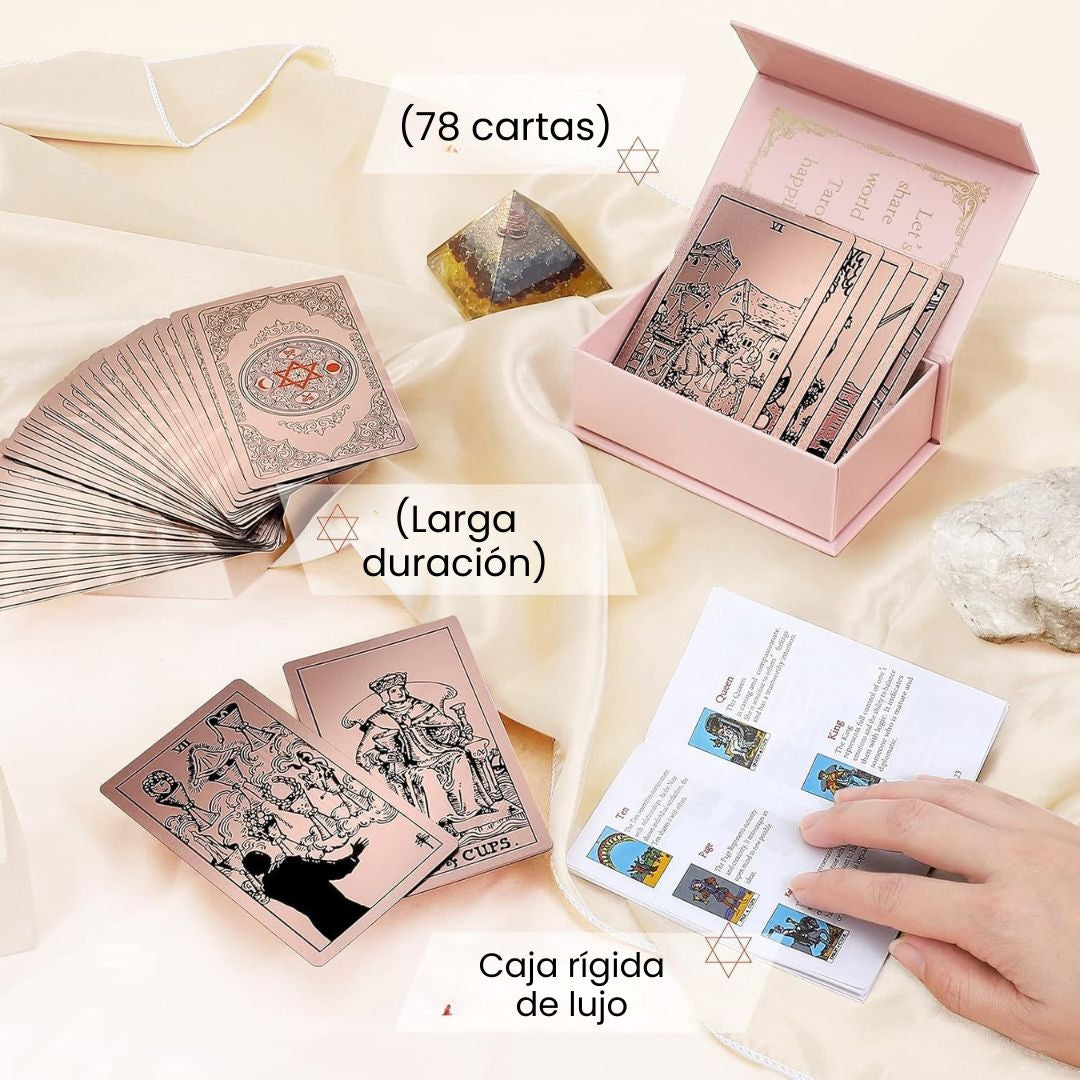 LuxePink Tarot™: LA EDICIÓN DE LUJO EN LÁMINA ROSA QUE TU DESTINO MERECE