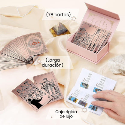 LuxePink Tarot™: LA EDICIÓN DE LUJO EN LÁMINA ROSA QUE TU DESTINO MERECE