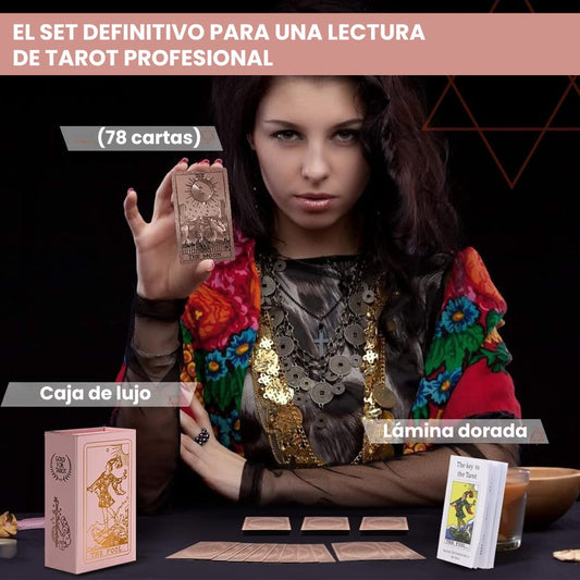 LuxePink Tarot™: LA EDICIÓN DE LUJO EN LÁMINA ROSA QUE TU DESTINO MERECE