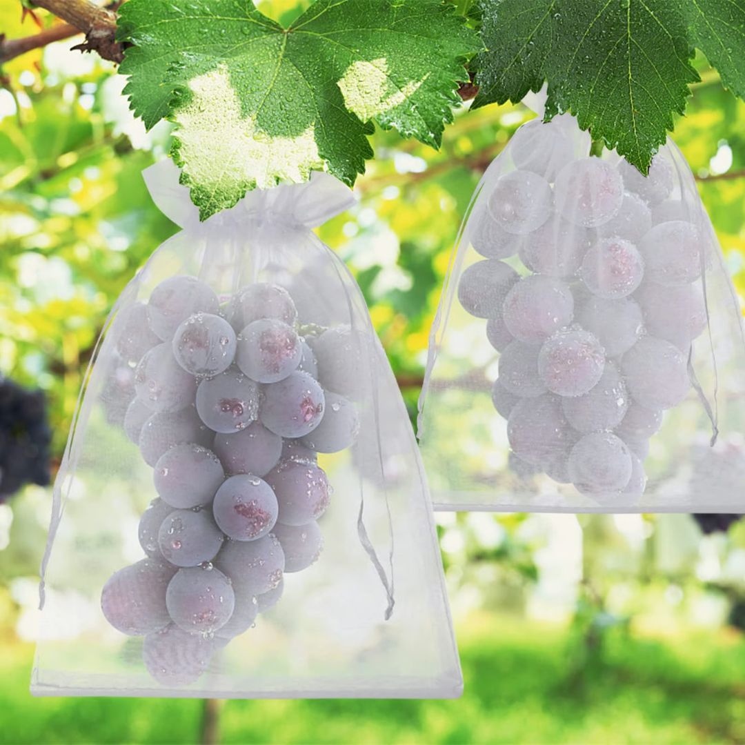🍇 Bolsas de protección frutal: malla pro (pack x100)
