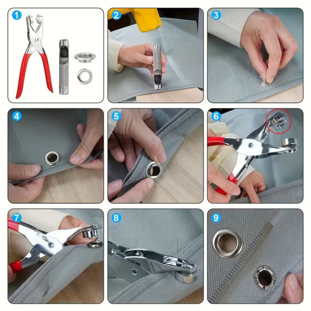 🧵 Kit de broches pro: alicate + 100 botones