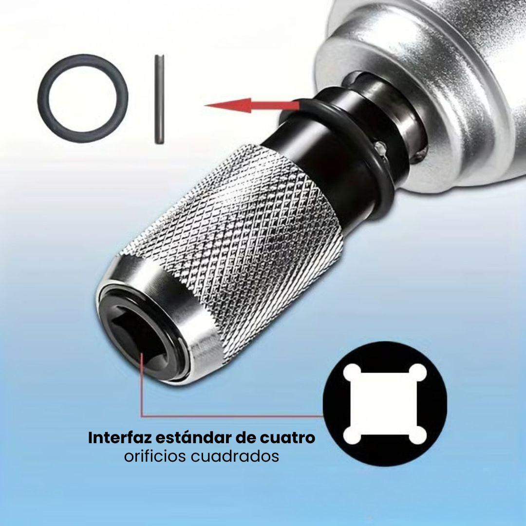 Kit adaptador de conversión de brocas para taladro (Adaptador + 3 brocas de alta resistencia)🚘🧰