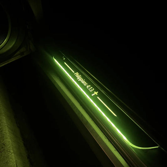 Filipenses 4:13 Set de Luces LED para 4 Puertas - Ilumina tu camino con fe