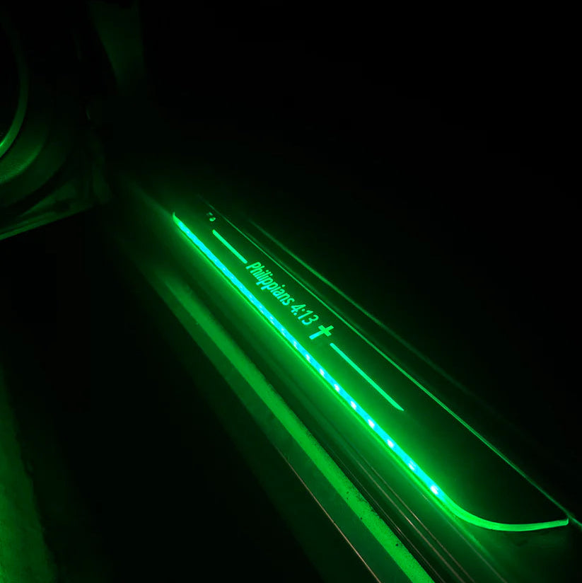 Filipenses 4:13 Set de Luces LED para 4 Puertas - Ilumina tu camino con fe