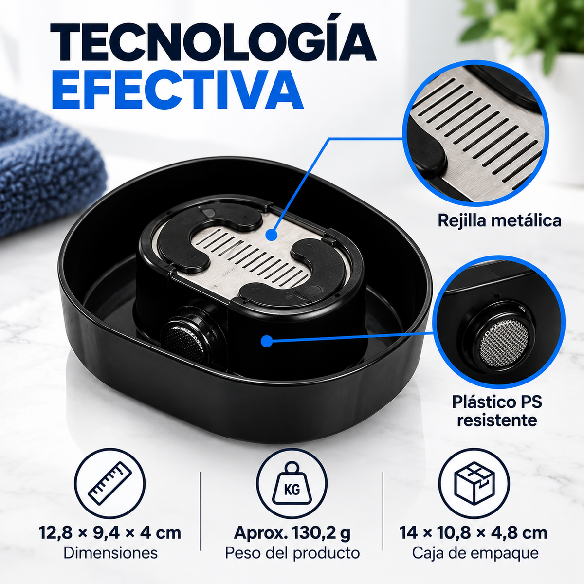 Enjuagador y Limpiador por Presión para Afeitadoras 🪒💧