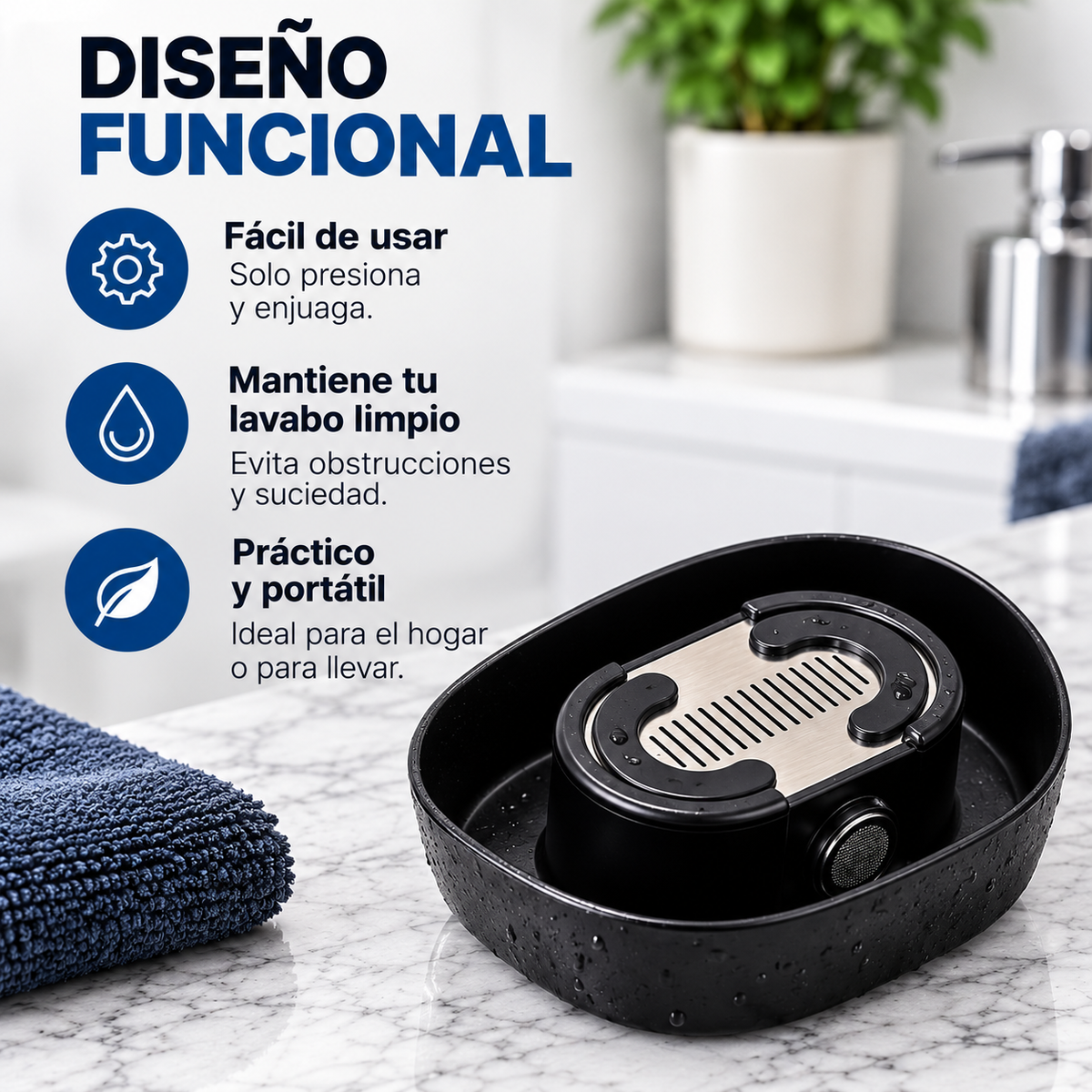 Enjuagador y Limpiador por Presión para Afeitadoras 🪒💧