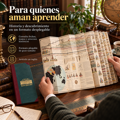 📜 Línea de Tiempo Histórica Sincrónica Adams EN INGLÉS🏛️