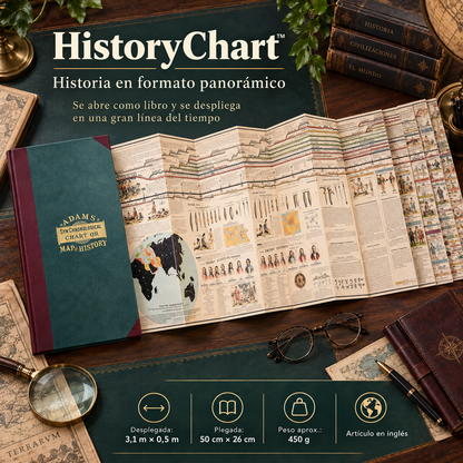 📜 Línea de Tiempo Histórica Sincrónica Adams EN INGLÉS🏛️