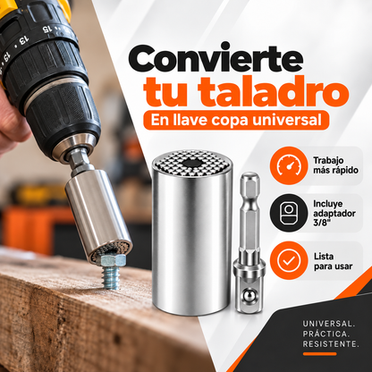Set x2 Piezas Llave Copa Universal y Rache 🛠️