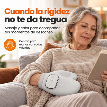 🤲Masajeador de Manos Inalámbrico con Compresión y Calor 💆‍♀️✨