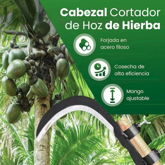 Cabezal Cortador de Hoz de Hierba | Corte Preciso y Duradero en Zonas Inaccesibles. 🌿💪