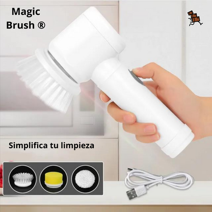 Magic Brush® Cepillo Limpieza Eléctrico 3 en 1