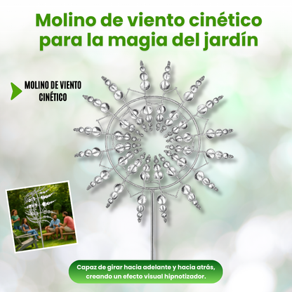 🍃🌬️MOLINO DE VIENTO CINÉTICO : Arte en movimiento y elegancia para tu jardín