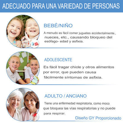 SafeBreath™ Dispositivo de rescate de asfixia