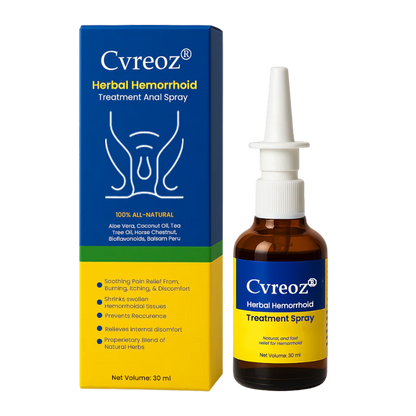 Cvreoz® Spray anal para el tratamiento de hemorroides a base de hierbas