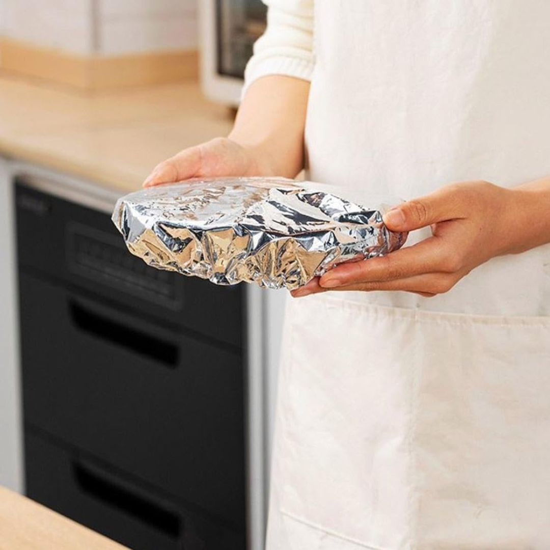 PACK X50 FUNDAS TÉRMICAS + Película de Aluminio Aislante de Grado Alimenticio🍉🥬
